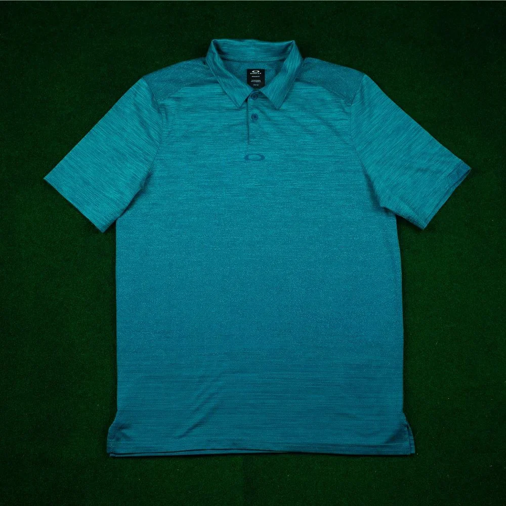 Oakley Heather Teal Polo - Picture 2 of 4